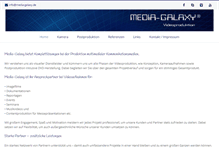 Tablet Screenshot of media-galaxy.de